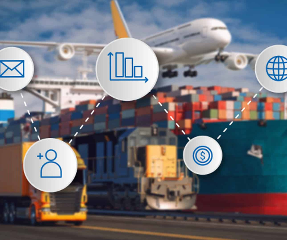 B2B Logistics illustration and operations
